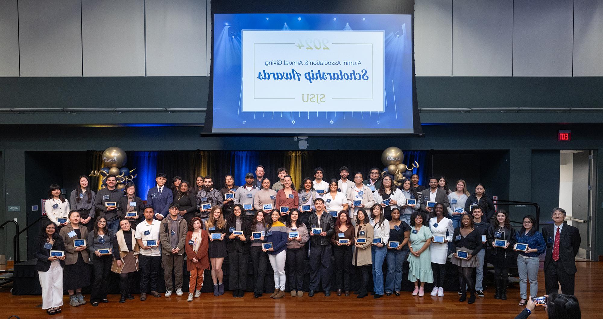 Scholarship reception full group